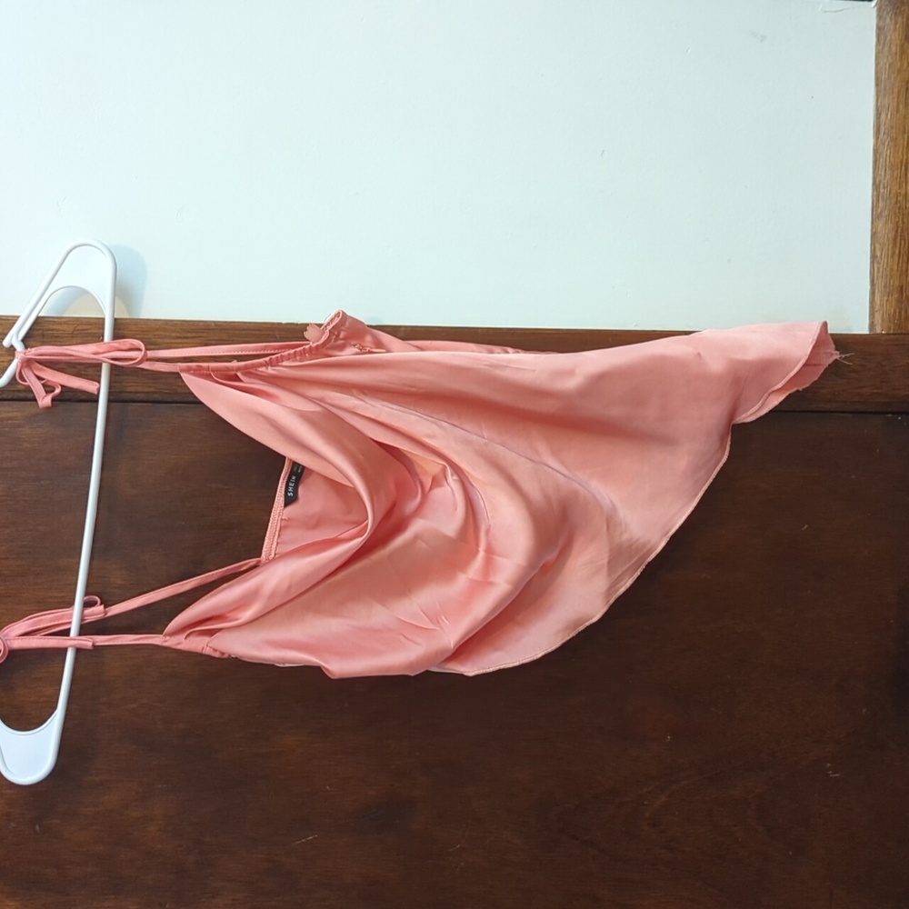 Satin tank top